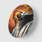 Sunset Chief Pontiac Chieftain Classic Car Ronde Klok (Hoek)