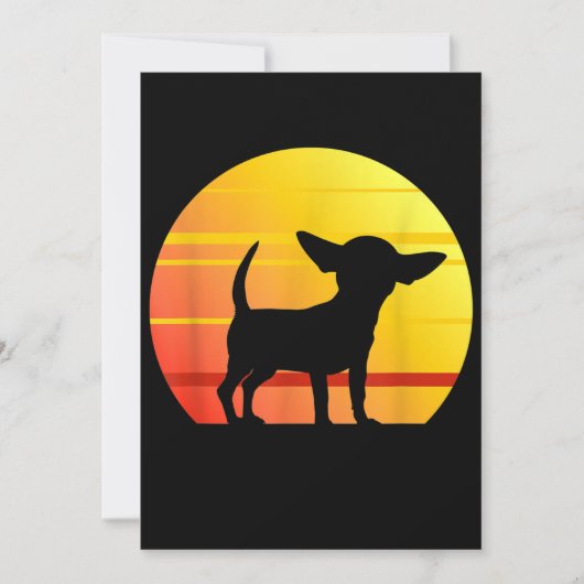 Sunset Chihuahua Aankondiging (Voorkant)
