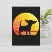 Sunset Chihuahua Aankondiging (Staand voorkant)