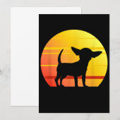 Sunset Chihuahua Aankondiging (Voorkant / Achterkant)
