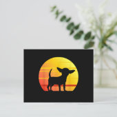 Sunset Chihuahua Briefkaart (Staand voorkant)
