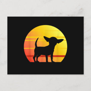 Sunset Chihuahua Briefkaart