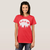 Sunset Christmas T-shirt (Voorkant volledig)