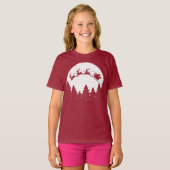 Sunset Christmas T-shirt (Voorkant volledig)