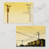 Sunset - Chubby Visitekaartje (Voorkant / Achterkant)