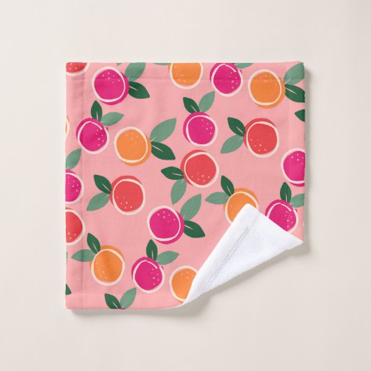 Sunset Citrus Symphony Bad Handdoek (Wasdoekje)