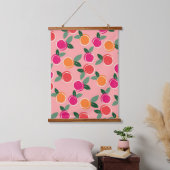 Sunset Citrus Symphony Hangend Wandkleed (Slaapkamer)