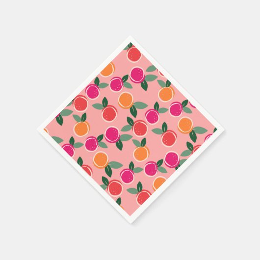 Sunset Citrus Symphony Servet (Hoek)