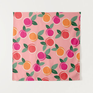 Sunset Citrus Symphony Wandkleed