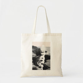 SUNSET CLIFF-Canvas tas