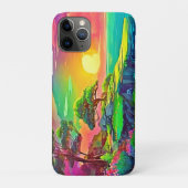 Sunset Cliff Paradise Art Case-Mate iPhone Case (Achterkant)