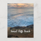 Sunset Cliffs Beach Briefkaart (Voorkant)