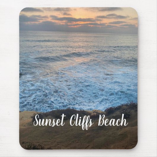 Sunset Cliffs Beach Muismat (Voorkant)