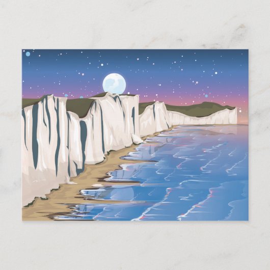Sunset Cliffs by the Ocean Briefkaart (Voorkant)