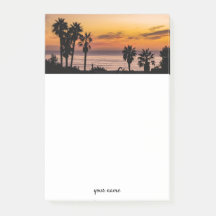 Sunset Cliffs Palm Trees Paars Sinaasappel