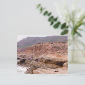 Sunset Cliffs San Diego California Briefkaart (Staand voorkant)