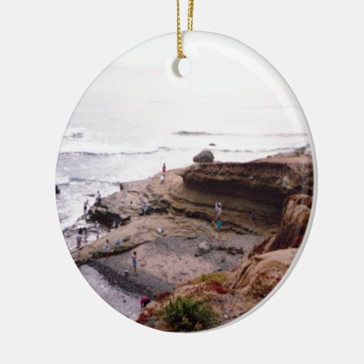 Sunset Cliffs San Diego Keramisch Ornament (Links)