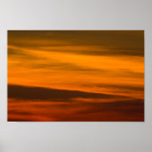 Sunset Closeup, Michigan. Poster (Voorkant)