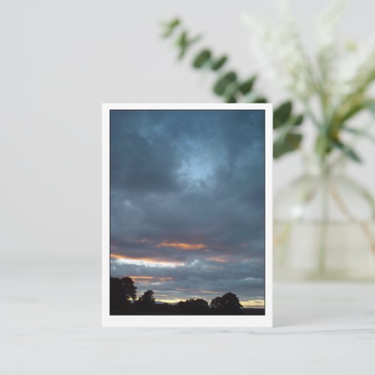 Sunset Clouds 2e, 5e september Briefkaart (Staand voorkant)