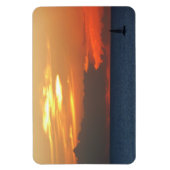 Sunset Clouds and Sailboat Seascape Magneet (Verticaal)