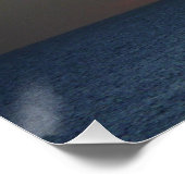 Sunset Clouds and Sailboat Seascape Perfect Poster (Hoek)