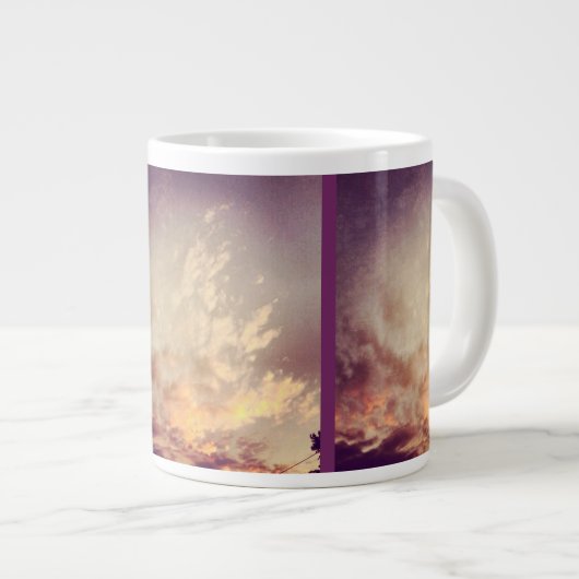 SUNSET CLOUDS CUP GROTE KOFFIEKOP (Voorkant rechts)