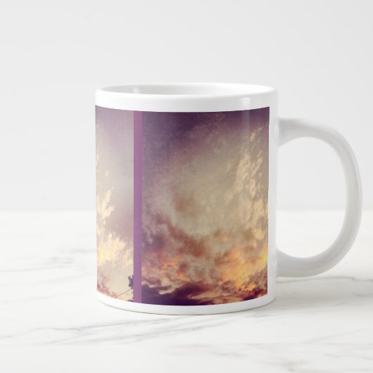 SUNSET CLOUDS CUP GROTE KOFFIEKOP (Rechts)