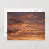 Sunset Clouds I Colorful Sky Photography Briefkaart (Voorkant / Achterkant)