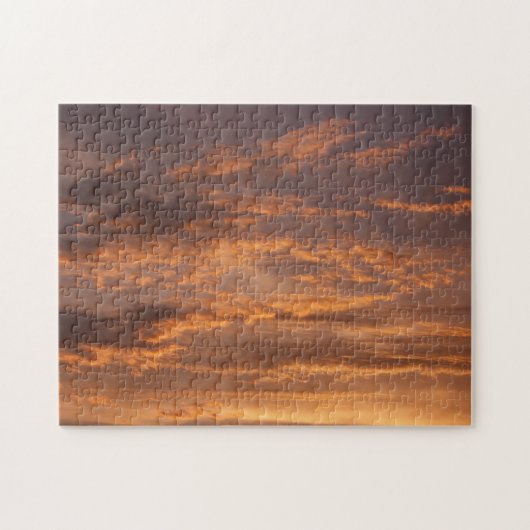 Sunset Clouds I Colorful Sky Photography Legpuzzel (Horizontaal)