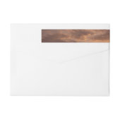 Sunset Clouds II Pastel Abstracte Natuur (Achterkant)