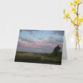 Sunset Clouds Kaart (Gele Bloem)