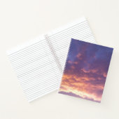 Sunset Clouds-Notitieboek Notitieboek (Binnen)