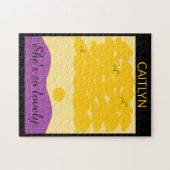 Sunset Clouds o' Paarse Hills Legpuzzel (Horizontaal)