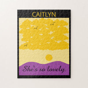 Sunset Clouds o' Paarse Hills Legpuzzel