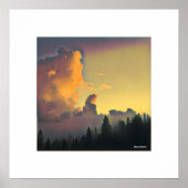 Sunset Clouds Poster (Voorkant)