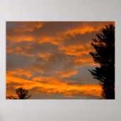 Sunset Clouds Poster (Voorkant)