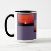 Sunset Collage Mok groot formaat #10 (Links)