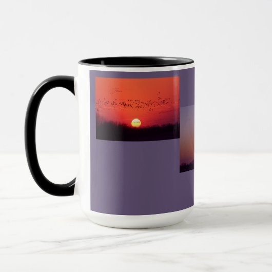 Sunset Collage Mok groot formaat #10 (Links)