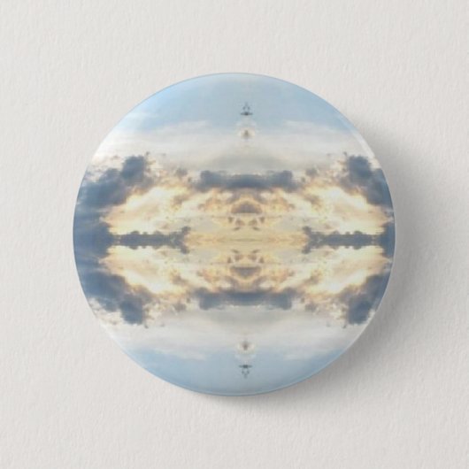 Sunset Collage Tie Dye Ronde Button 5,7 Cm (Voorkant)