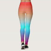 Sunset Color Ombre Leggings (Achterkant)