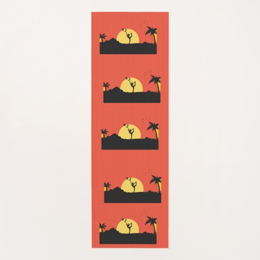 Sunset Cool Yogamat (Voorkant)