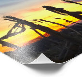 Sunset Corn Field Foto Afdruk (Hoek)