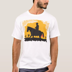 Sunset Cowboy T-shirt