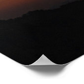 Sunset Crane Poster (Hoek)
