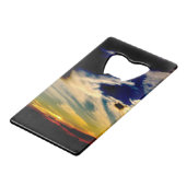 Sunset Creditkaart Flessenopener (Achterkant Gekanteld)