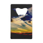 Sunset Creditkaart Flessenopener (Achterkant)