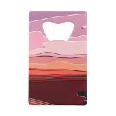 SUNSET CREDITKAART FLESSENOPENER (Achterkant)