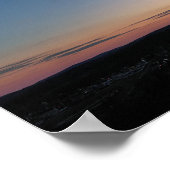 Sunset Crescent Moon Kenilworth Poster (Hoek)