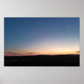 Sunset Crescent Moon Kenilworth Poster (Voorkant)