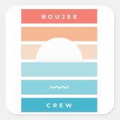 Sunset Crew 6 Pack sticker (Voorkant)